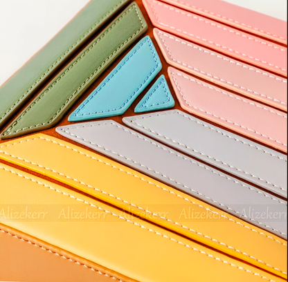 Elegant Color Blocking Fashion Handbags Women