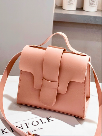 Compact and Cute  Leatherette Crossbody Bag for women, Comes in Multiple Colors