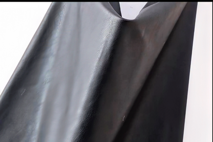 New Faux Leather Backless Slip Mini Dress for Women